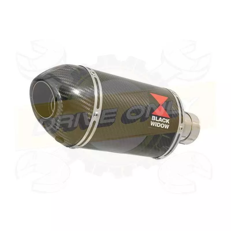 R6 2006-2016 Silencieux Kit & Silencieux Ovale En Carbone 200mm