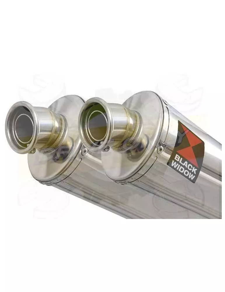 XJR1200 XJR 1200 4-2 Silencieux Kit & Silencieux Ovale En Inox 230mm