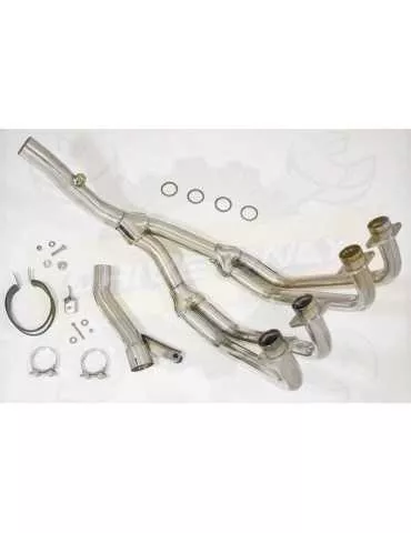 XJR1200 XJR 1200 SP 1995-1998 4-1 Ligne complète & Silencieux Ovale En Carbone 400mm