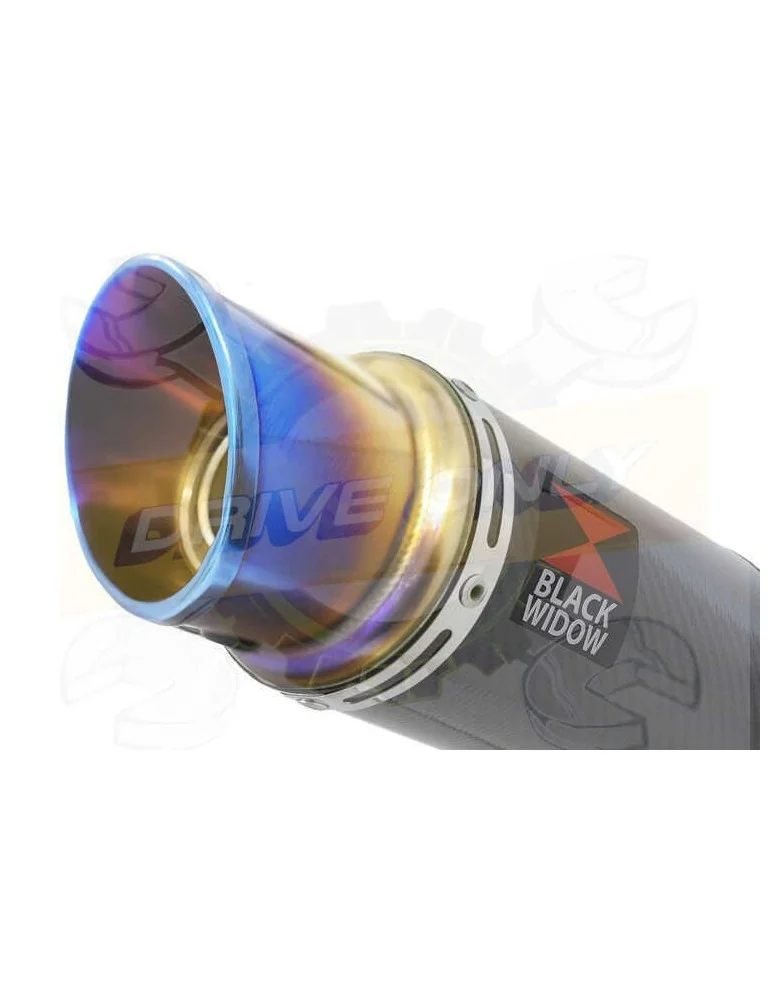 XJR1200 XJR 1200 SP 1995-1998 4-1 Ligne complète & Silencieux GP Style en Carbone + Canule en Inox Anodisé 230mm