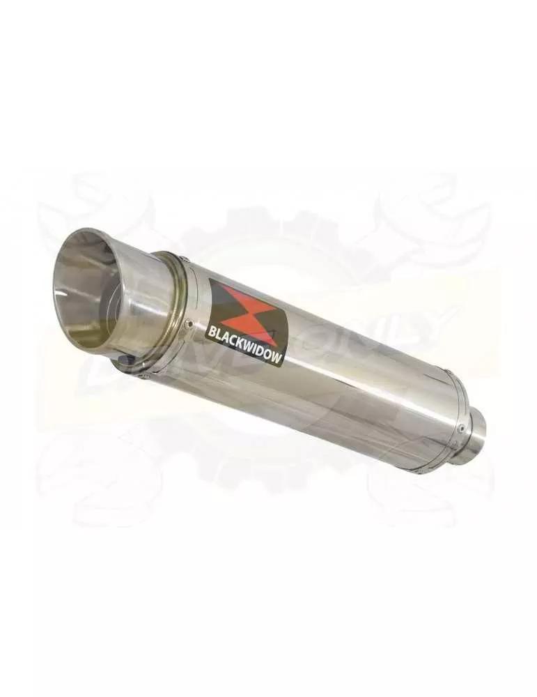 R6 YZF600 2006-2016 Passage Haut Décatalyseur Ligne complète & Silencieux Rond GP Style en Inox 360mm