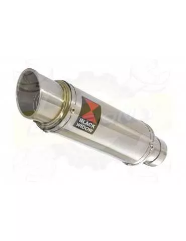 R6 YZF600 2006-2016 Passage Haut Décatalyseur Ligne complète & Silencieux Rond GP Style en Inox 230mm