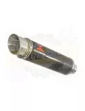 R6 YZF600 2006-2016 Passage Haut Décatalyseur Ligne complète & Silencieux GP Rond En Carbone 360mm