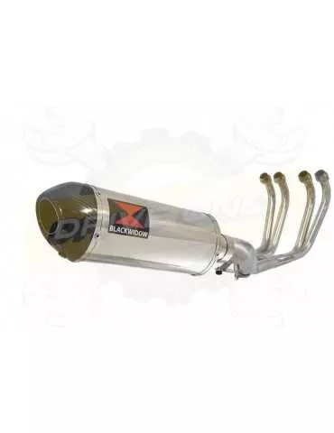 XJ600 DIVERSION S N 4-1 Ligne complète & Silencieux Ovale En Inox + Canule En Carbone 300mm
