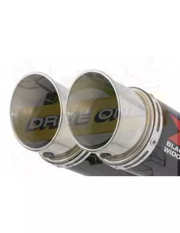 XJ600 XJ 600 S N Diversion 4-2 Ligne complète & Silencieux GP Rond En Carbone 230mm