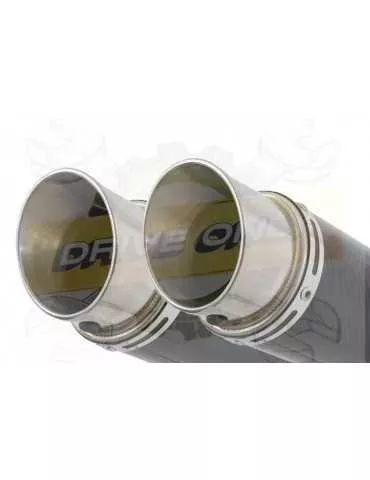 XJ600 XJ 600 S N Diversion 4-2 Ligne complète & Silencieux Rond En Carbone 200mm