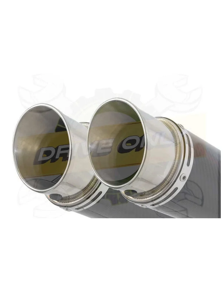 XJ600 XJ 600 S N Diversion 4-2 Ligne complète & Silencieux Rond En Carbone 200mm