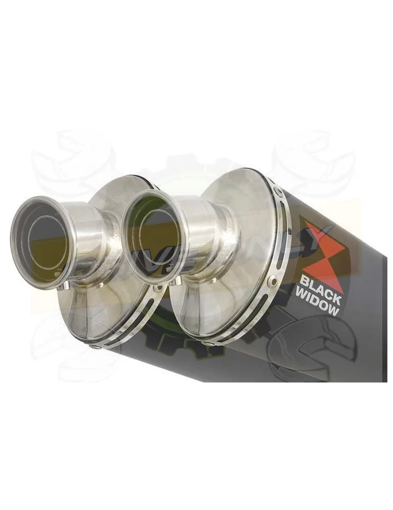 XJ600 XJ 600 S N Diversion 4-2 Silencieux Kit & Silencieux Ovale Noir En Inox 230mm