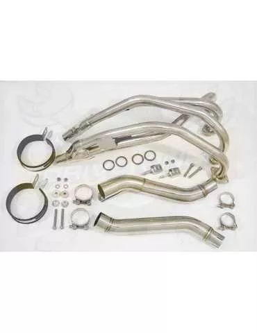 XJ400 XJ 400 S N Diversion 4-2 Ligne complètes & Rond Silencieux En Inox 200mm