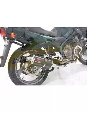 XJ400 XJ 400 S N Diversion 4-2 Ligne complètes & Ovale Noir Silencieux En Inox 300mm