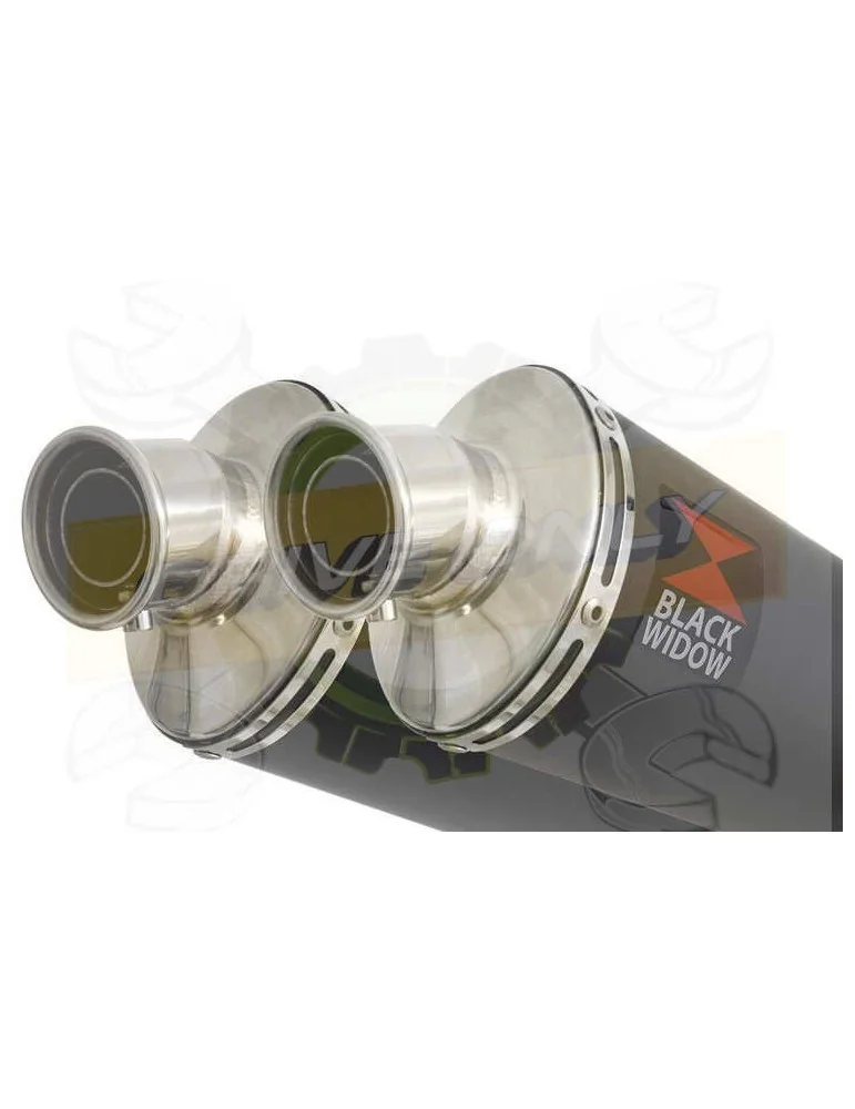 XJ400 XJ 400 S N Diversion 4-2 Ligne complètes & Ovale Noir Silencieux En Inox 230mm