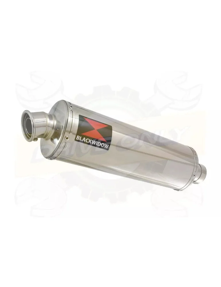 R6 1998-2002 Silencieux Kit & Silencieux Ovale En Inox 400mm