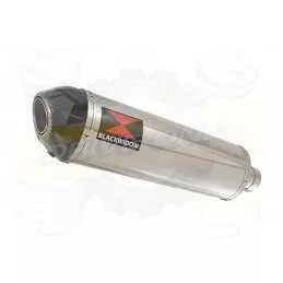 R6 1998-2002 Silencieux Kit & Silencieux Ovale En Inox + Canule en Carbone 400mm