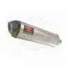 R6 1998-2002 Silencieux Kit & Silencieux Ovale En Inox + Canule en Carbone 400mm