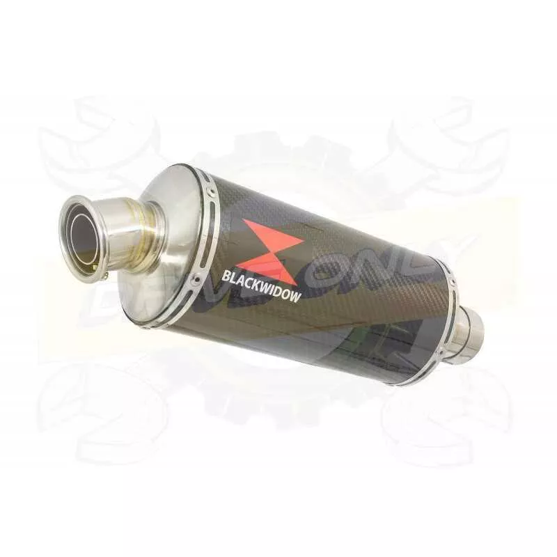 R6 1998-2002 Silencieux Kit & Silencieux Ovale En Carbone 300mm