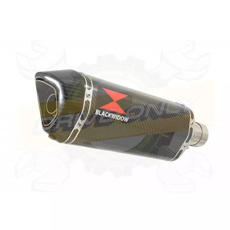 R6 1998-2002 Silencieux Kit & Silencieux Hexagonale En Carbone 300mm