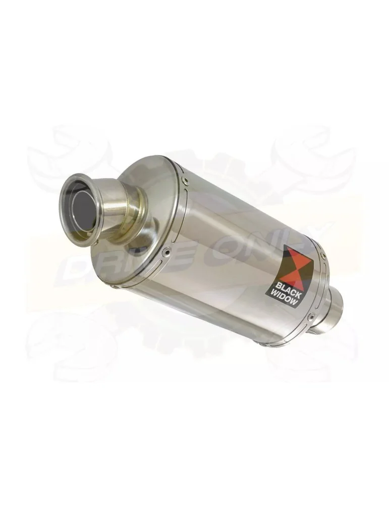 R6 1998-2002 Silencieux kit & Silencieux Ovale En Inox 230mm