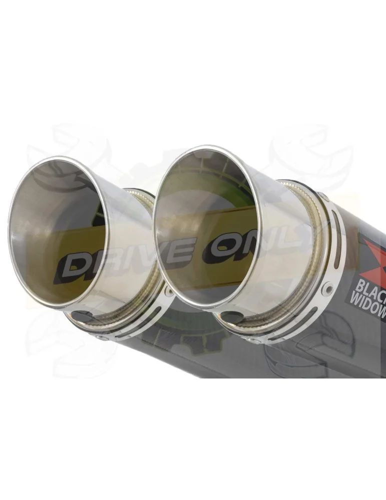 V-MAX V MAX 1200 Tube de raccord & Silencieux GP Rond En Carbone 350mm