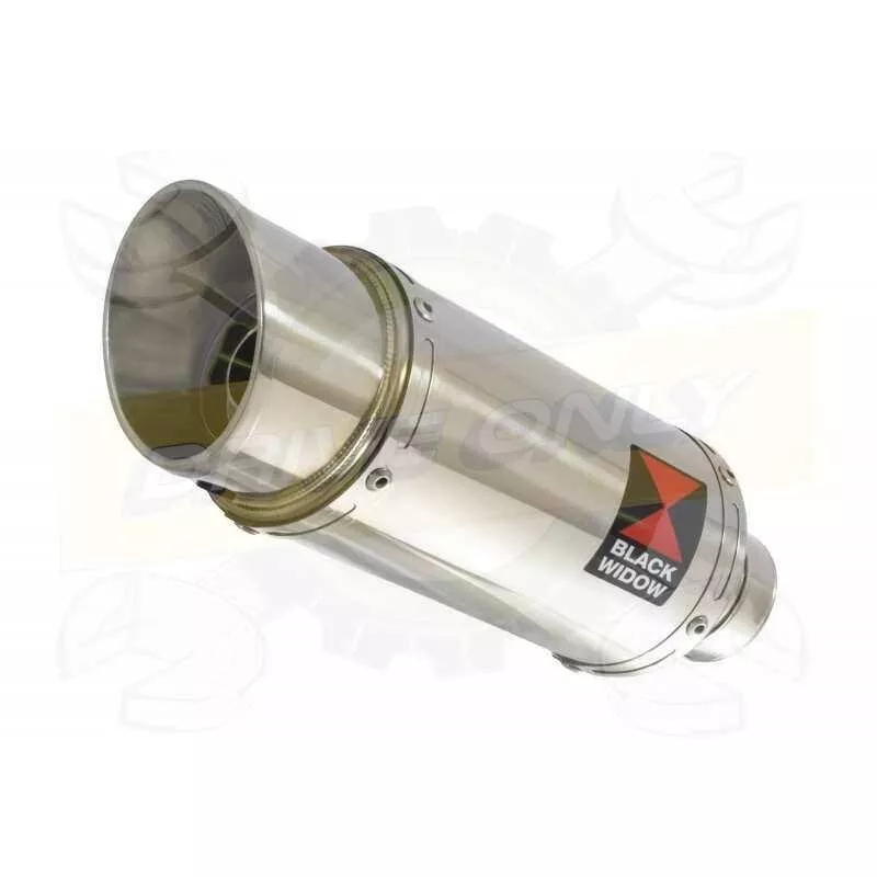 R6 1998-2002 Silencieux kit & Silencieux Rond En Inox 200mm