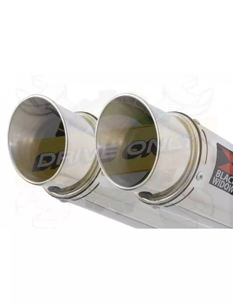 V-MAX V MAX 1200 Tube de raccord & Silencieux GP Rond En Inox 230mm