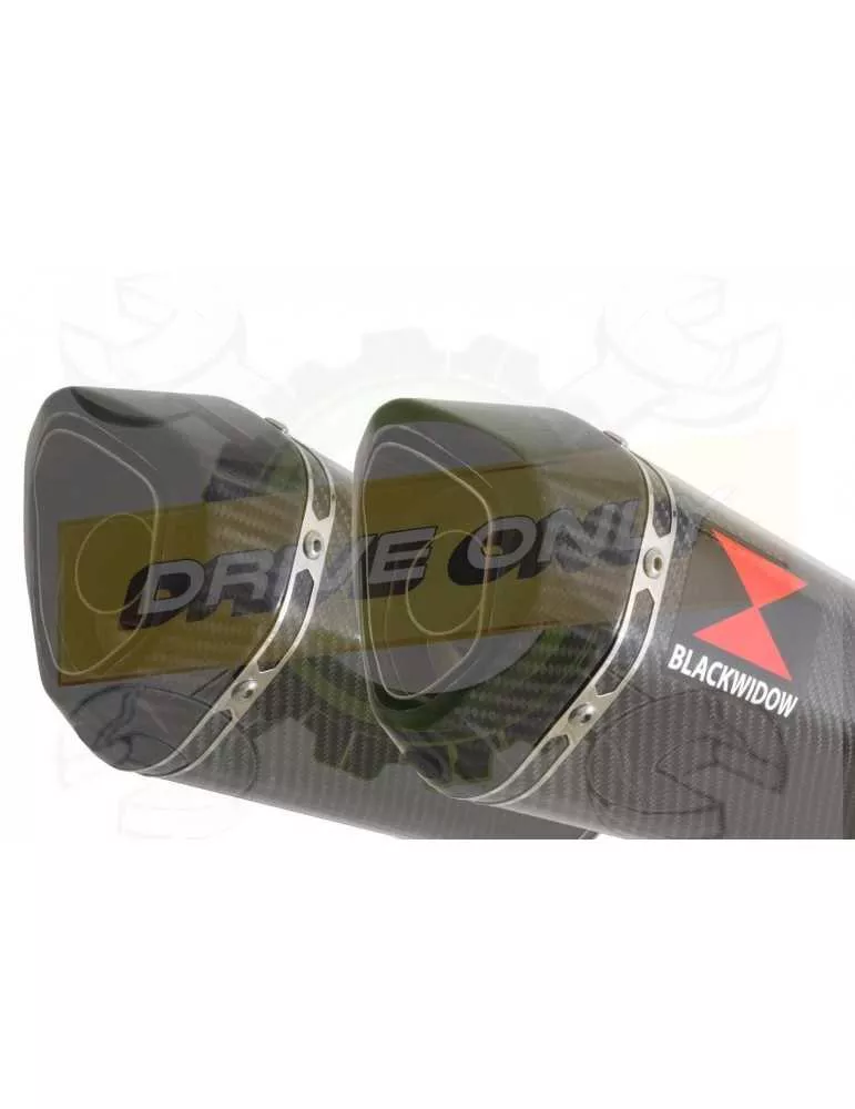 V-MAX V MAX 1200 Tube de raccord & Silencieux Hexagonale En Carbone 300mm