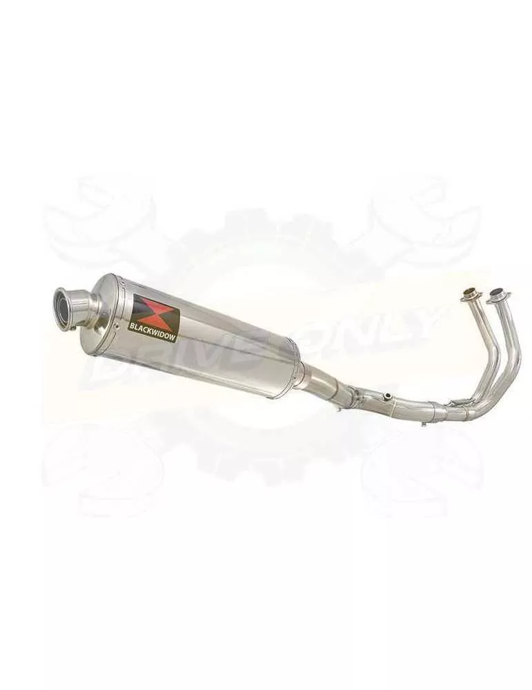 Tracer 700 2014 - 2019  Passage Haut Décatalyseur Ligne complètes & Ovale Silencieux En Inox 400mm