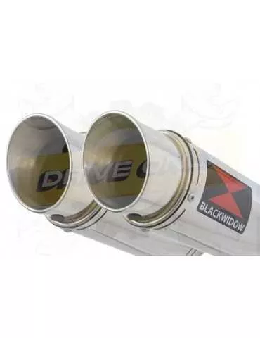 XJ900 S Diversion 4-2 Silencieux Kit & Silencieux Rond GP Style En Inox 360mm
