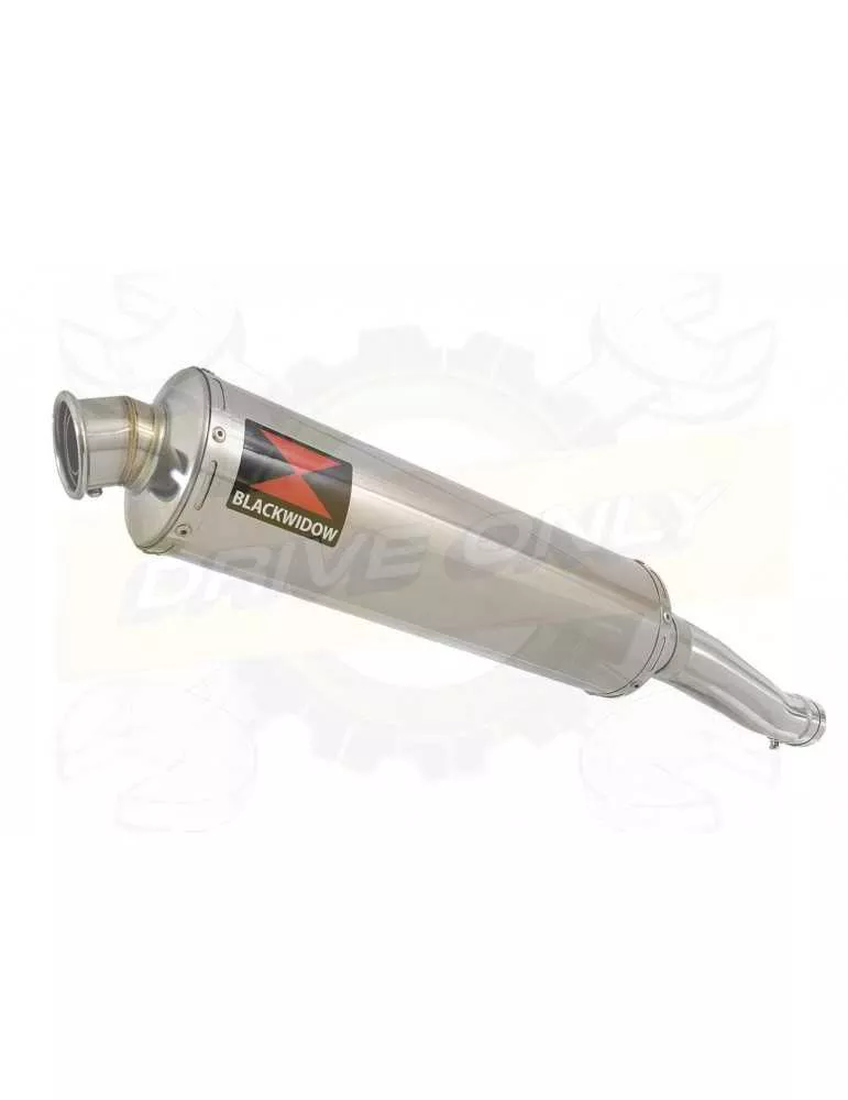 XJR 1300 2007-2016 Tube de raccord et Silencieux Rond En Inox 400mm