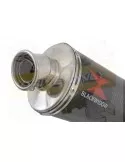 XJR1300 XJR 1300 2007-2016 4-1 Décatalyseur Ligne complète & Silencieux Ovale En Carbone 400mm