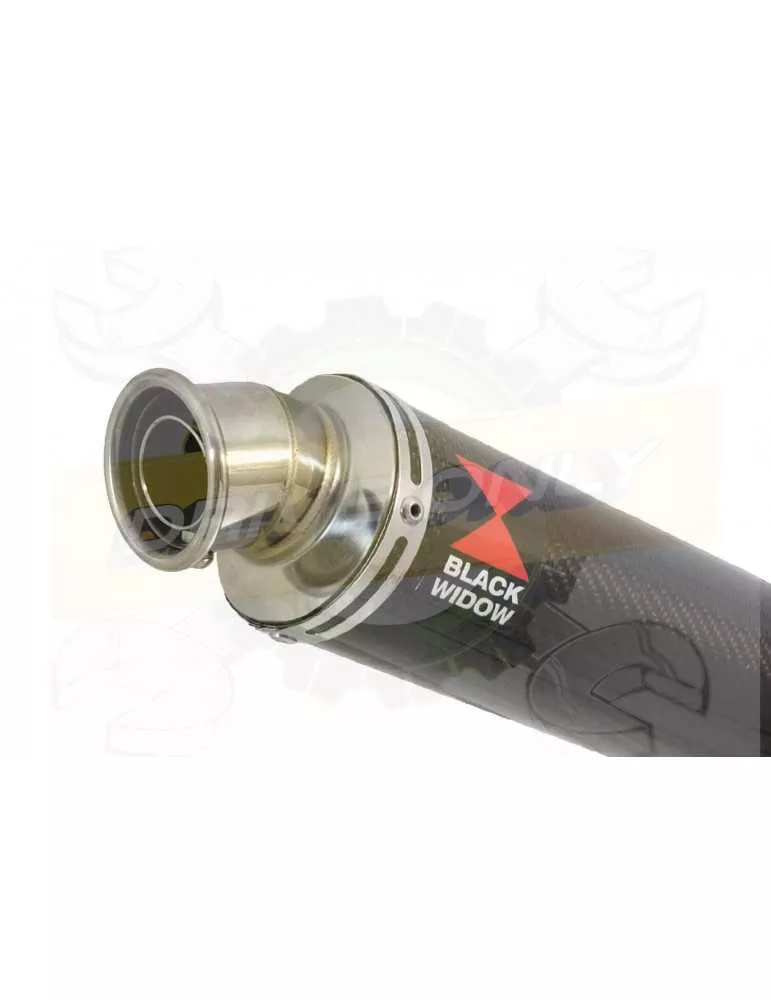 XJR1300 XJR 1300 2007-2016 4-1 Décatalyseur Ligne complète & Silencieux Rond En Carbone 350mm