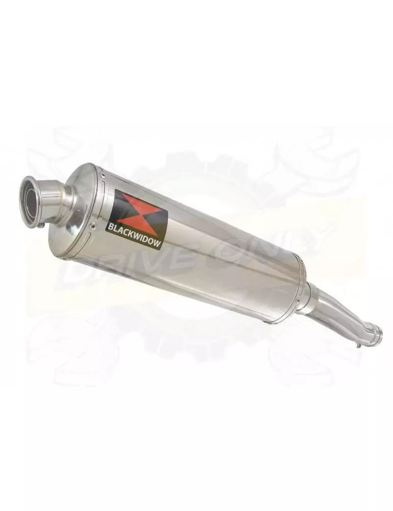 XJR 1300 2007-2016 Tube de raccord et Silencieux Ovale En Inox 400mm