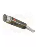 XJR 1300 2007-2016 Tube de raccord et Silencieux GP Rond En Carbone 360mm