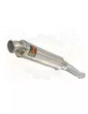 XJR 1300 2007-2016 Tube de raccord et Silencieux Rond En Inox 350mm
