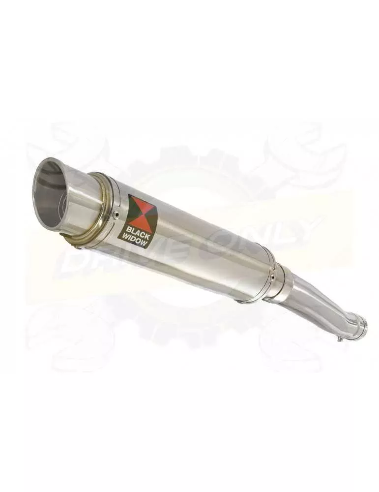 XJR 1300 2007-2016 Tube de raccord et Silencieux GP Rond En Inox 350mm