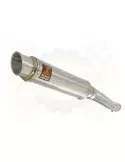 XJR 1300 2007-2016 Tube de raccord et Silencieux GP Rond En Inox 350mm