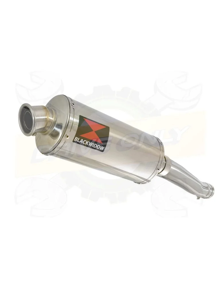 XJR 1300 2007-2016 Tube de raccord et Silencieux Ovale En Inox 300mm
