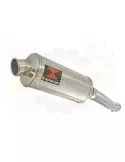 XJR 1300 2007-2016 Tube de raccord et Silencieux Ovale En Inox 300mm
