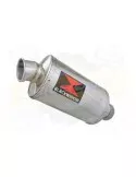 XJR 1300 2007-2016 Tube de raccord et Silencieux Ovale En Inox 230mm
