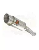 XJR 1300 2007-2016 Tube de raccord et Silencieux Rond En Inox 200mm