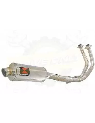 Tracer 700 2014 - 2019 Passage Bas Décatalyseur Ligne complète & Silencieux Ovale En Inox 300mm