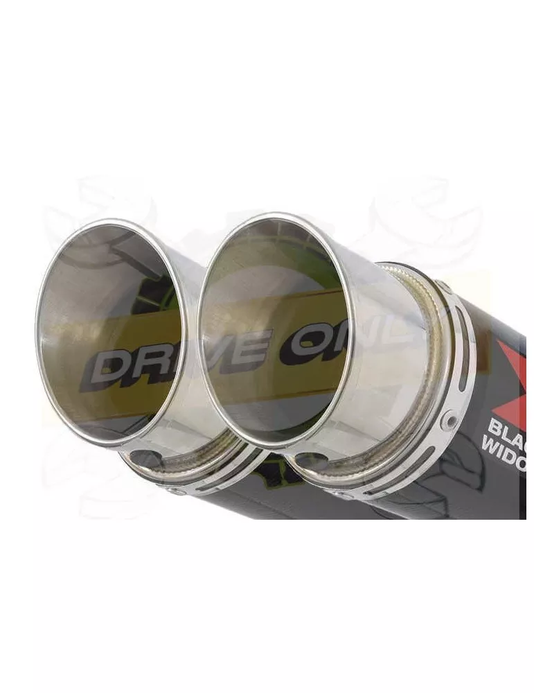 TDM 900 2-2 Ligne complète & Silencieux GP Rond En Carbone 350mm