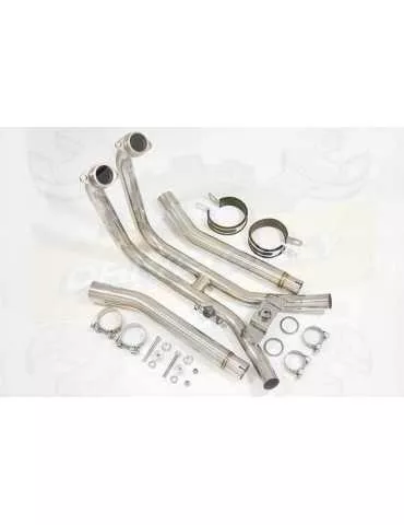 TDM 900 2-2 Ligne complète & Silencieux Rond GP Style En Inox 350mm