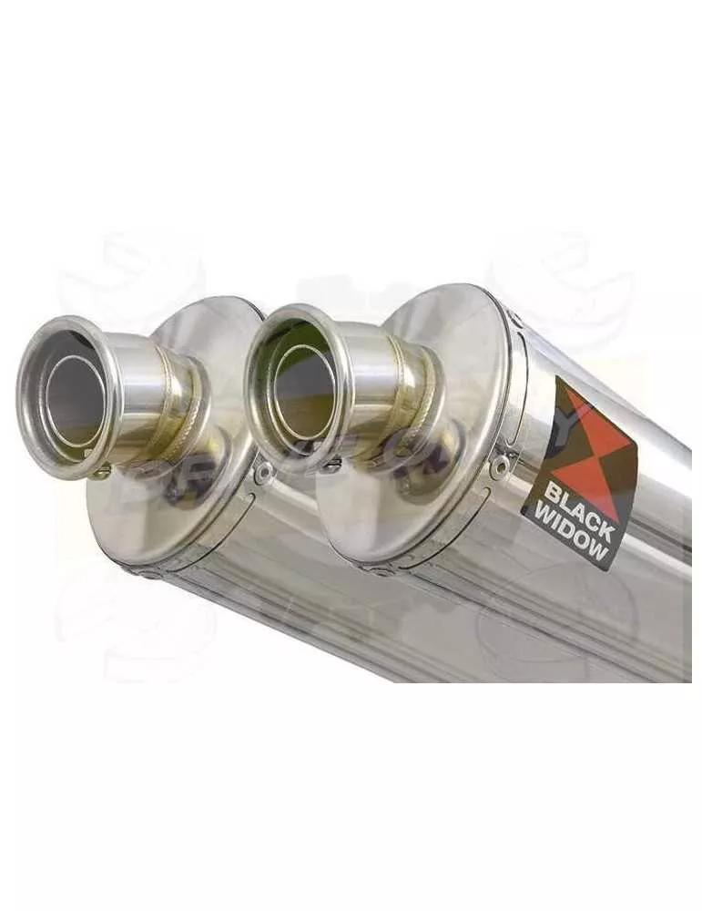 TDM 900 2-2 Ligne complète & Silencieux Ovale En Inox 230mm