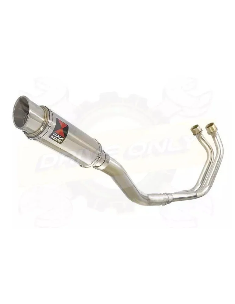 YAMAHA TDM 850 4EP / 3VD 1991 - 2001 2-1 Ligne complète & Silencieux Rond GP Style En Inox 230mm