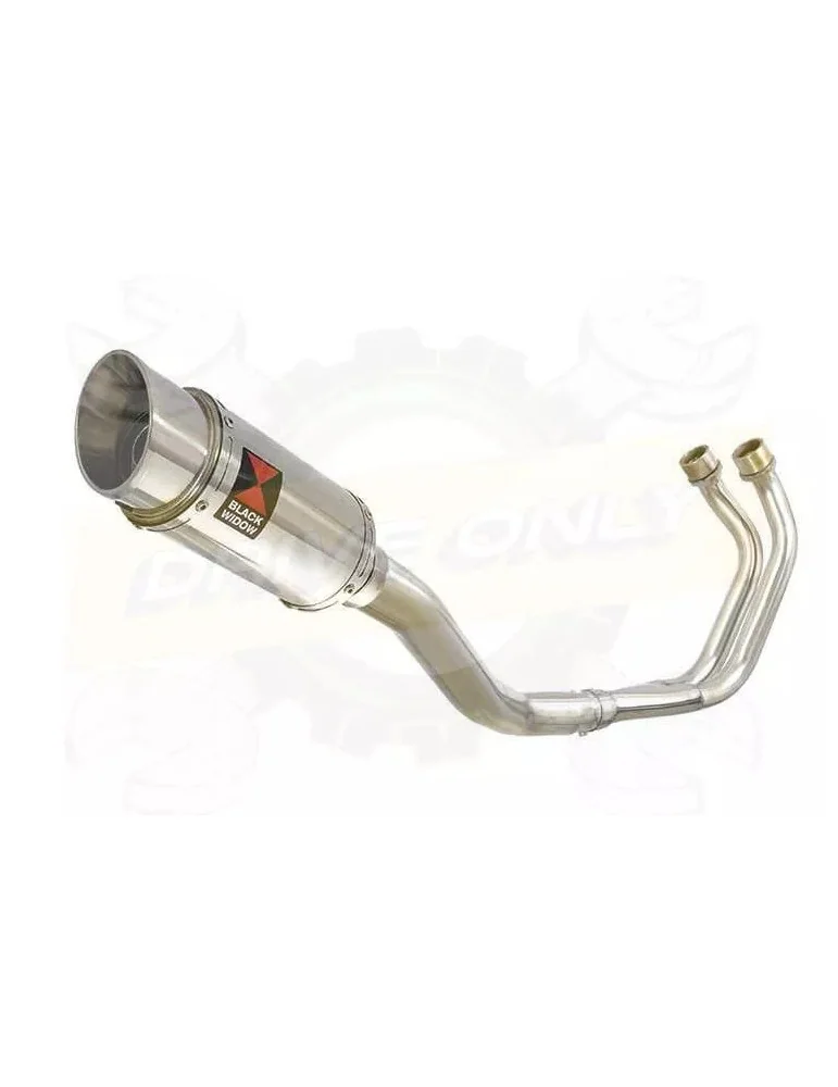 YAMAHA TDM 850 4EP / 3VD 1991 - 2001 2-1 Ligne complète & Silencieux Rond En Inox 200mm