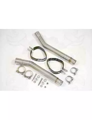 TDM 900 2-2 Silencieux Kit & Silencieux Hexagonale En Carbone + Canule en Carbone 300mm