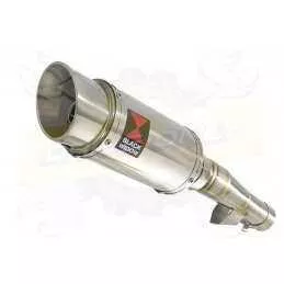 Honda NC 700 S (RC61) 2012-2014 Kit Silencieux: Silencieux Rond Inox 200mm