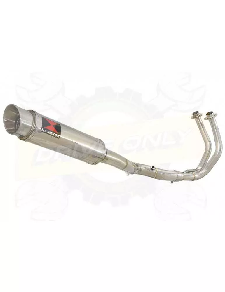XSR700 XSR 700 2015 -2019  2-1 Décatalyseur Ligne complète & Silencieux Rond GP Style En Inox 360mm