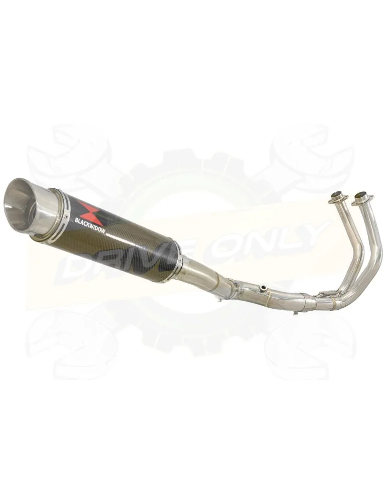 XSR700 XSR 700 2015 -2019  2-1 Décatalyseur Ligne complète & Silencieux GP Rond En Carbone 360mm