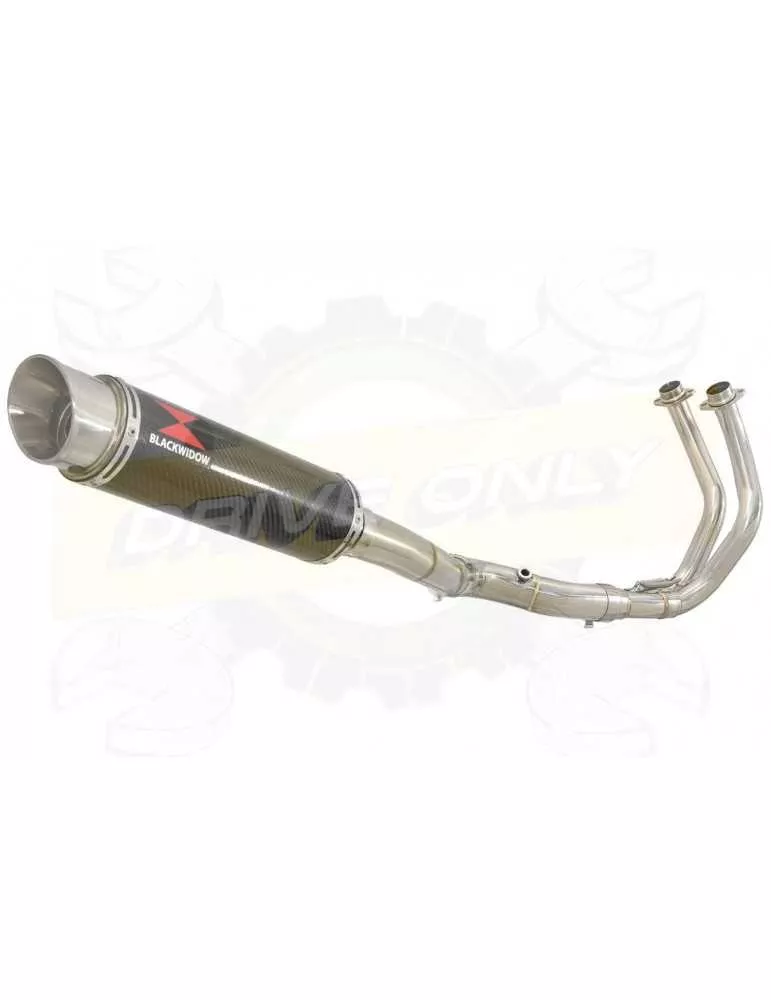 XSR700 XSR 700 2015 -2019  2-1 Décatalyseur Ligne complète & Silencieux GP Rond En Carbone 360mm